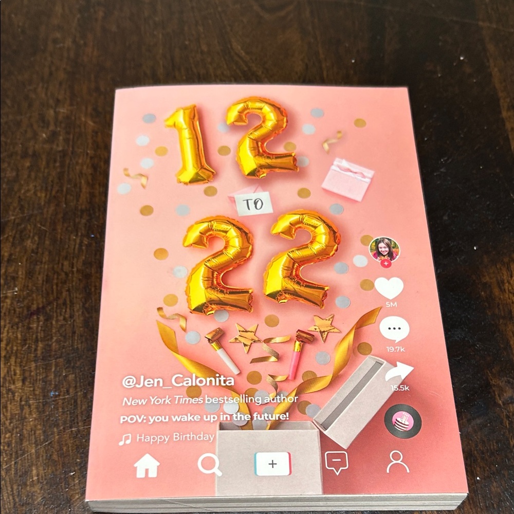 Gold and Pink Celebration Book Cover